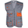 Vest Gray/Orange