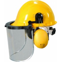 Helmet Earmuff Faceshield Set Helmet Earmuff Faceshield Set