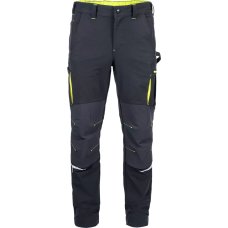 L-SURE DAWSON Black Stretch Work Trousers 