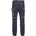 L-SURE DAWSON Black Stretch Work Trousers 