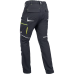 L-SURE DAWSON Black Stretch Work Trousers 