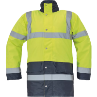 SEFTON Jacket HV Yellow/Navy – Hi-Vis Winter Work Jacket