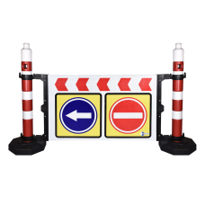 MFK 7121 TRAFFIC BARRICADE 75 x 125 CM MFK 7121 TRAFFIC BARRICADE 75 x 125 CM