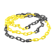 MFK 6668/SS PLASTIC CHAIN YELLOW BLACK 8 MM
