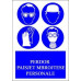 Safety Sign – Metal Sheet with Adhesive Safety Sign – Metal Sheet with Adhesive