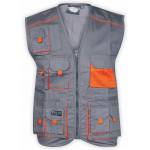 Vest Gray/Orange
